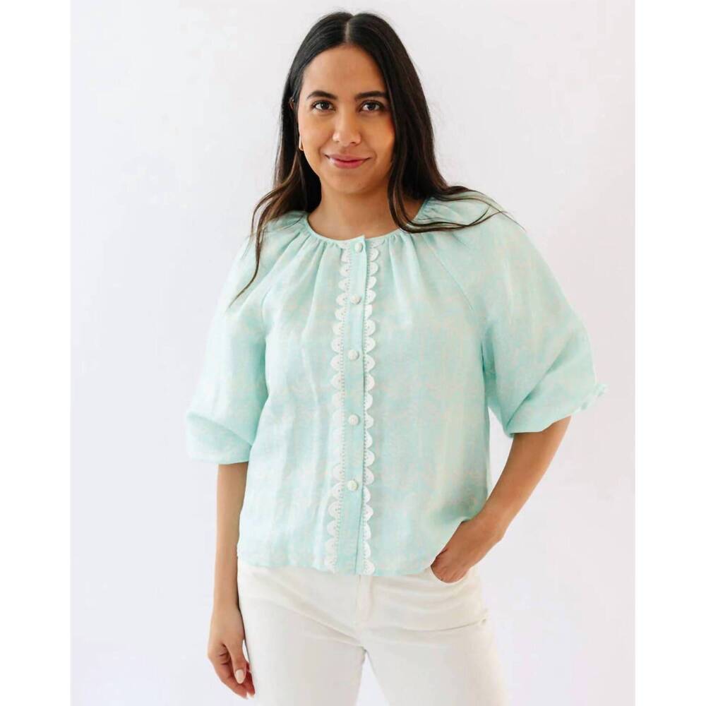NEW MARY GEORGE emma top in worth palm